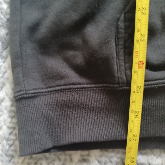 The Smiley Company X H&M Hoodie Mens Size Large Black Logo Pullover Cotton - Picture 4 of 8